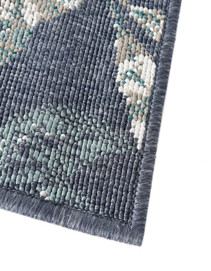 Detail image of  2' x 8'  Washable Coastal Indoor / Outdoor Runner Rug