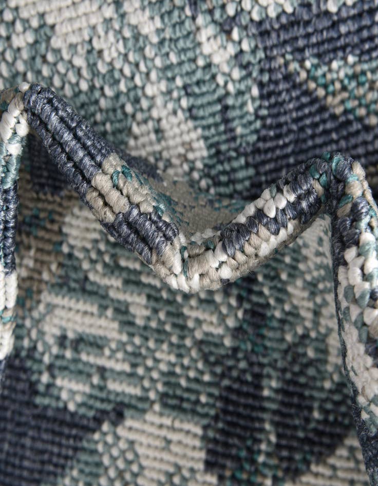 Detail image of  2' x 8'  Washable Coastal Indoor / Outdoor Runner Rug