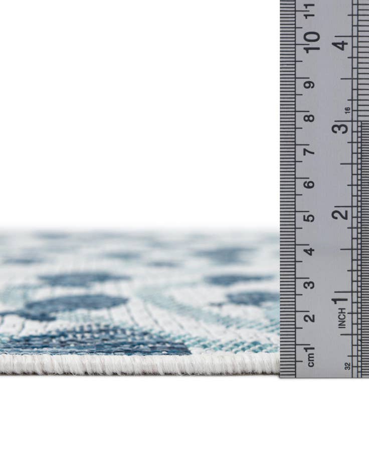 Detail image of  2' x 8'  Washable Coastal Indoor / Outdoor Runner Rug