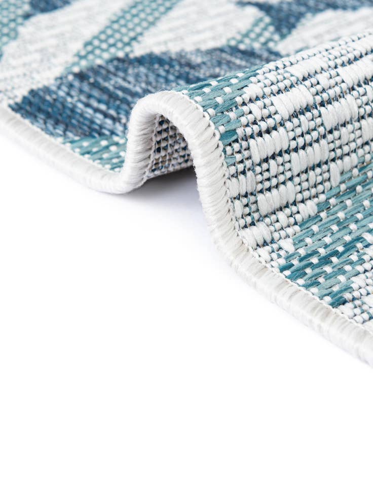 Detail image of  2' x 8'  Washable Coastal Indoor / Outdoor Runner Rug