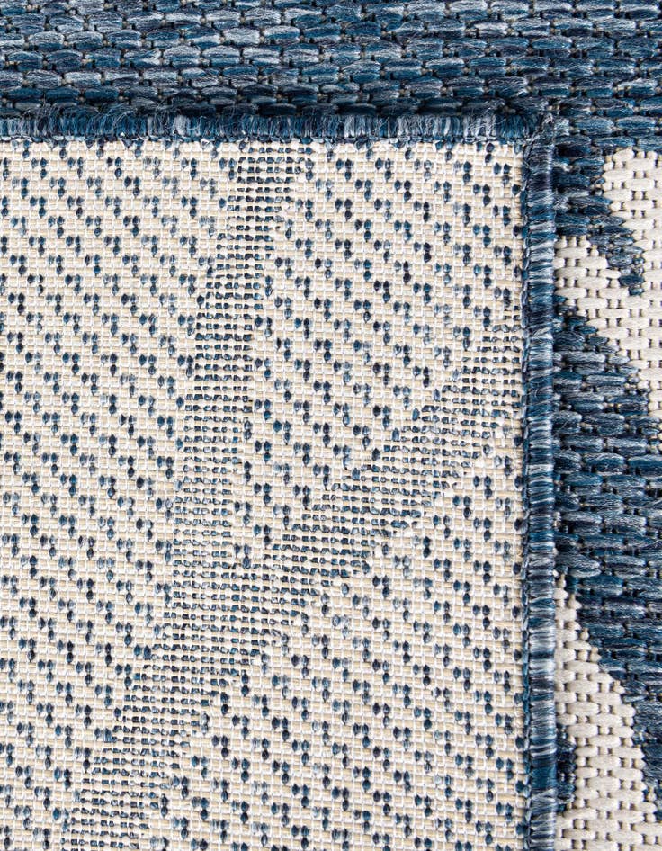 Detail image of  2' x 5' 3  Washable Coastal Indoor / Outdoor Runner Rug