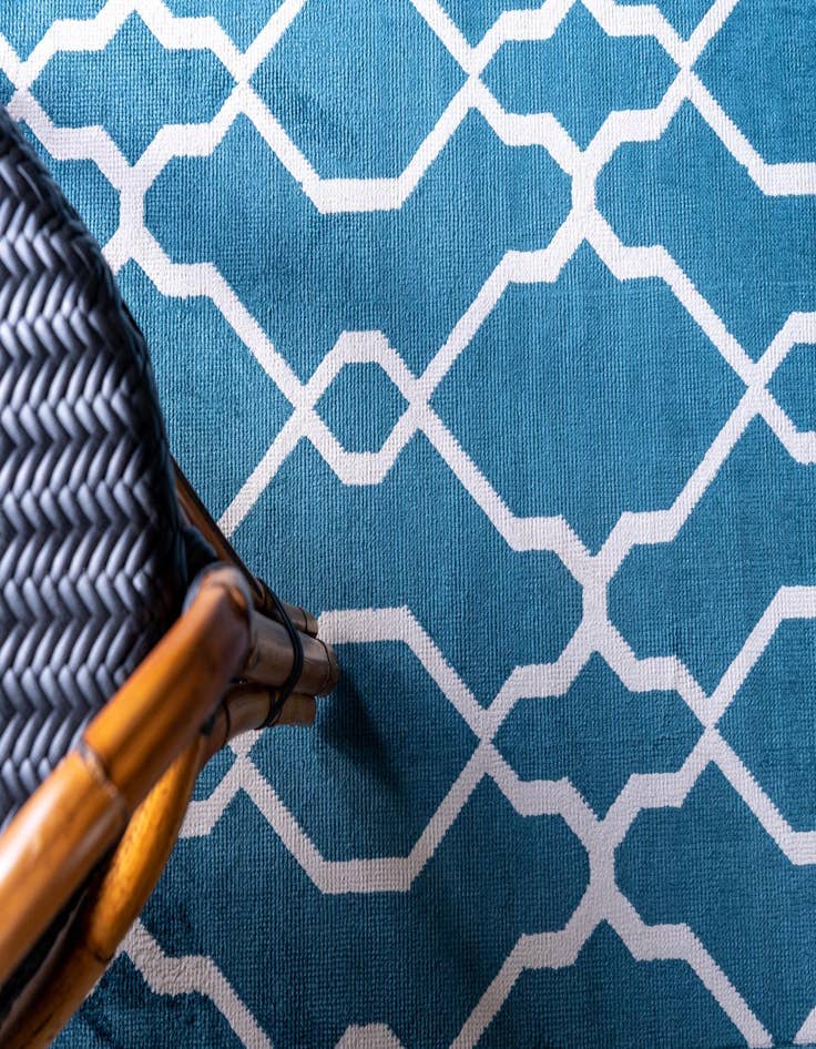 Detail image of 2' 2 x 8' Washable Haven Indoor / Outdoor Runner Rug