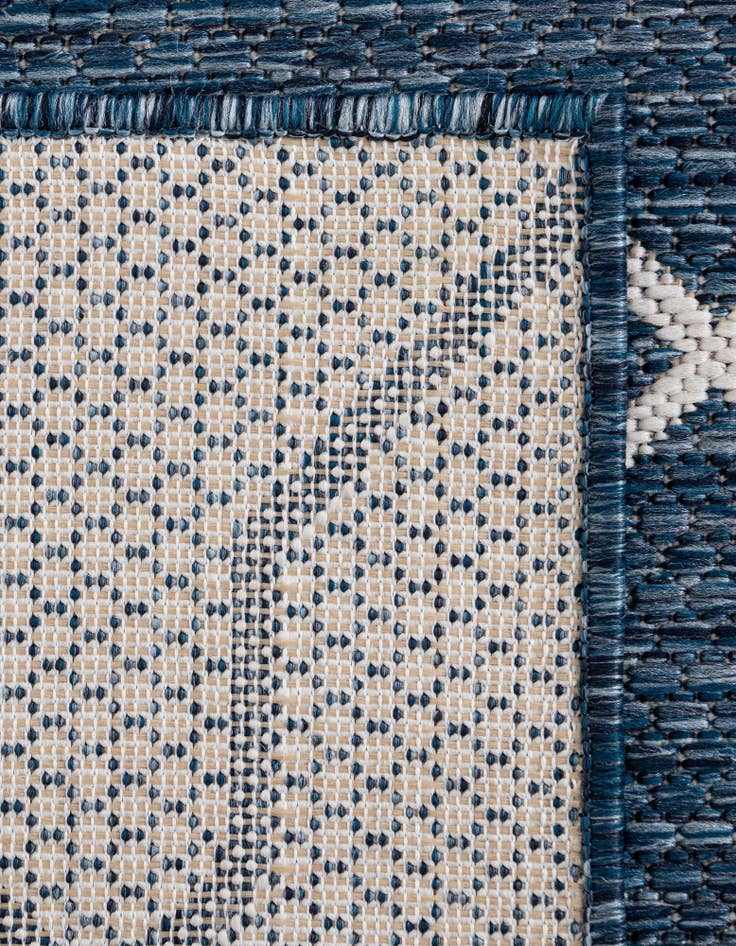 Detail image of  2' x 6'  Washable Lattice Indoor / Outdoor Runner Rug