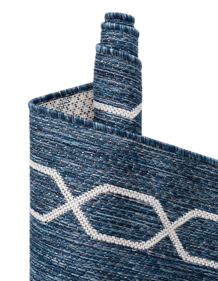 Detail image of  2' x 6'  Washable Lattice Indoor / Outdoor Runner Rug