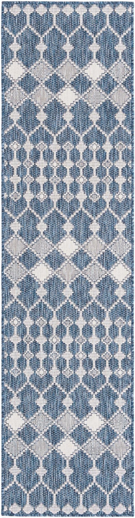 2' x 8'  Washable Lattice Indoor / Outdoor Runner Rug