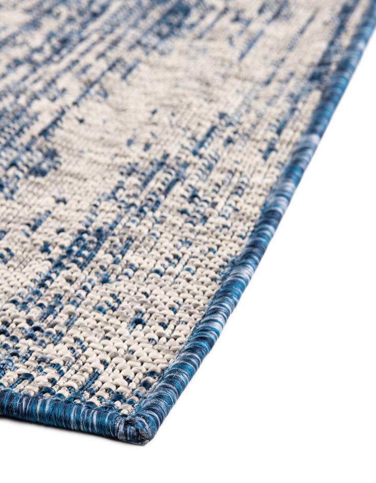 Detail image of  2' x 6'  Washable Modern Indoor / Outdoor Runner Rug