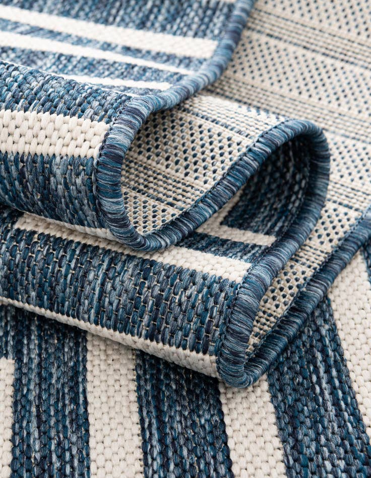 Detail image of  2' x 5' 3  Washable Modern Indoor / Outdoor Runner Rug