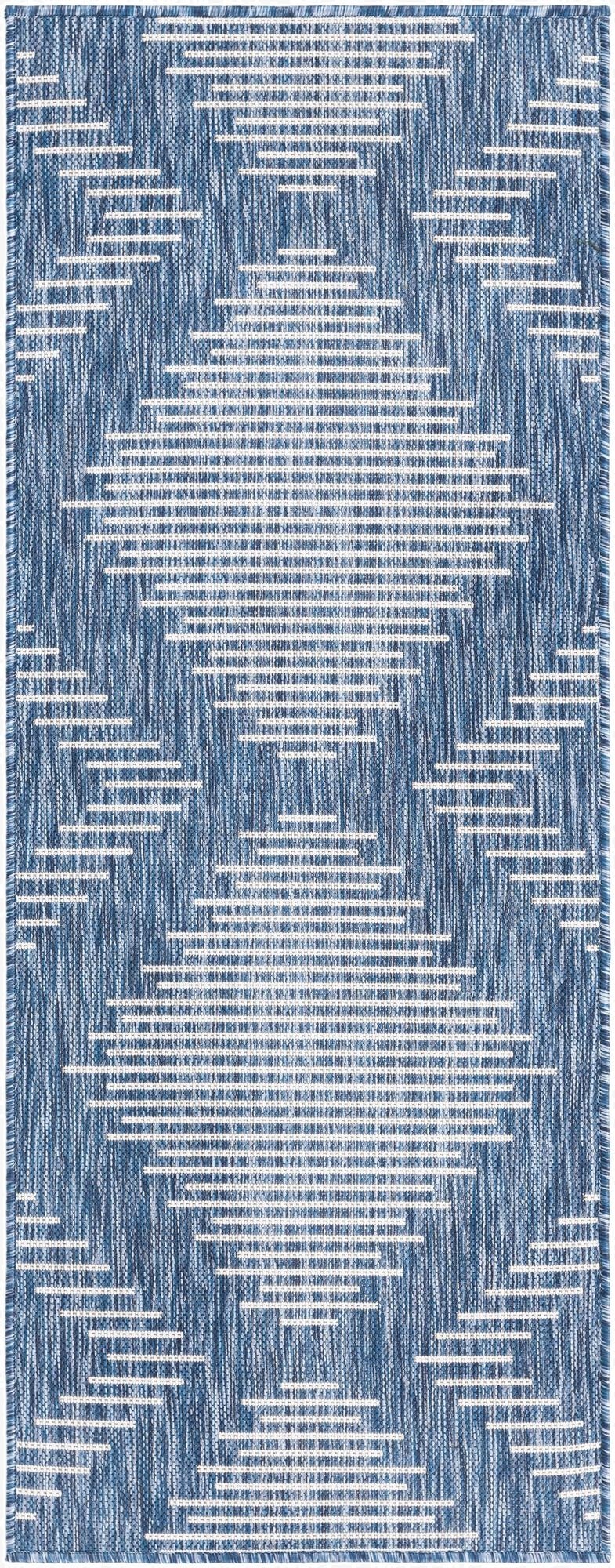 Primary image  2' x 5' 3  Washable Modern Indoor / Outdoor Runner Rug