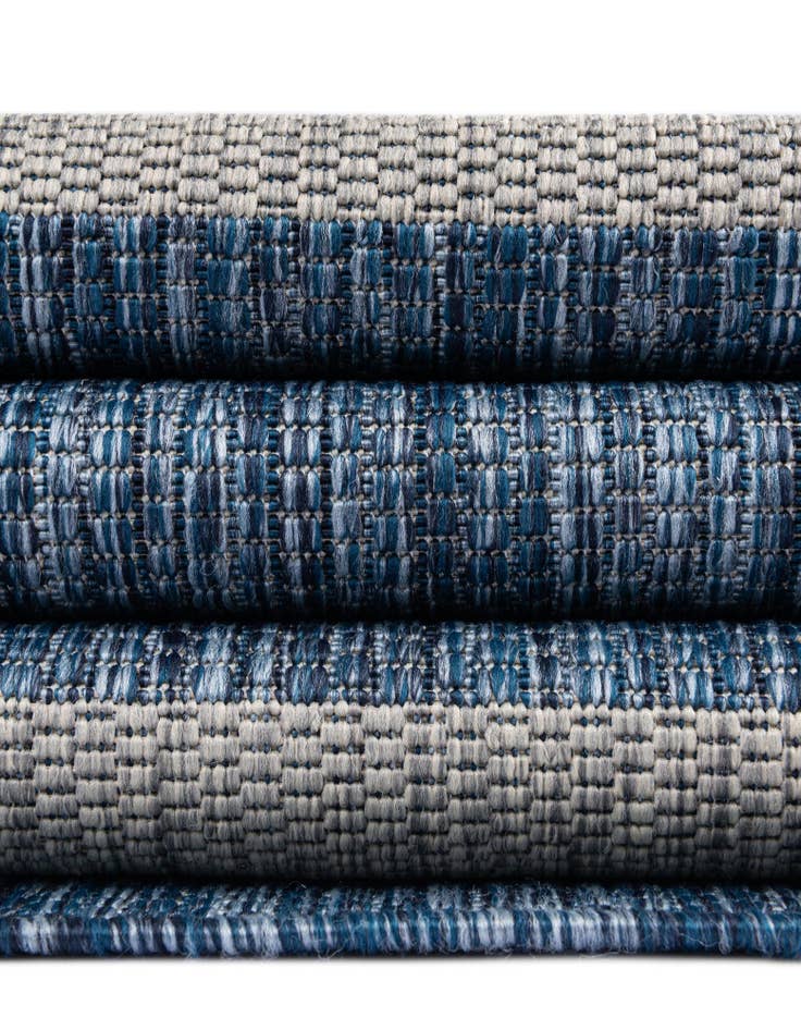 Detail image of  2' x 6'  Washable Ribbon Indoor / Outdoor Runner Rug