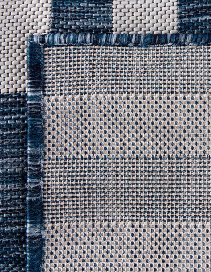 Detail image of  2' x 6'  Washable Ribbon Indoor / Outdoor Runner Rug