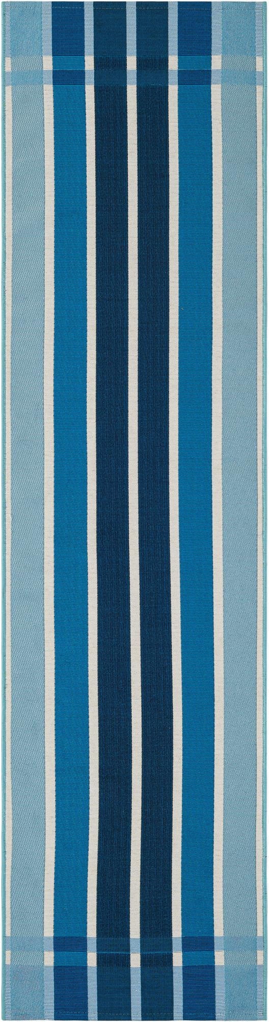  2' x 8'  Washable Ribbon Indoor / Outdoor Runner Rug