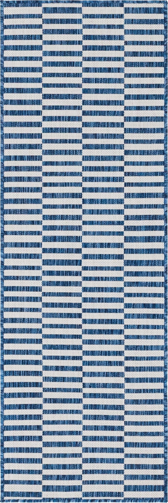  2' x 6'  Washable Ribbon Indoor / Outdoor Runner Rug