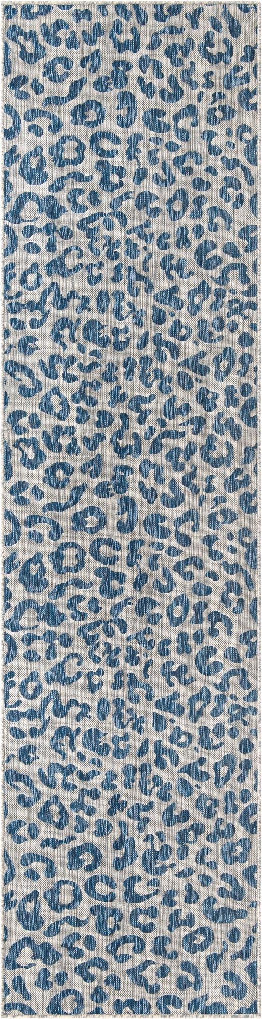  2' 7 x 10'  Washable Safari Indoor / Outdoor Runner Rug