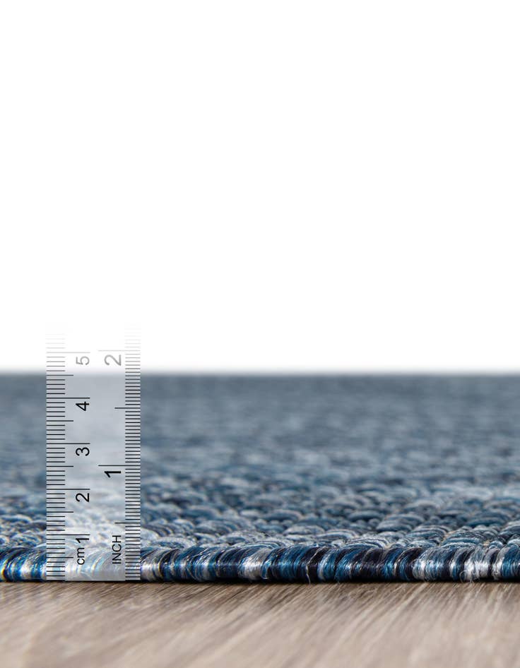 Detail image of  2' 7 x 10'  Washable Solid Indoor / Outdoor Runner Rug