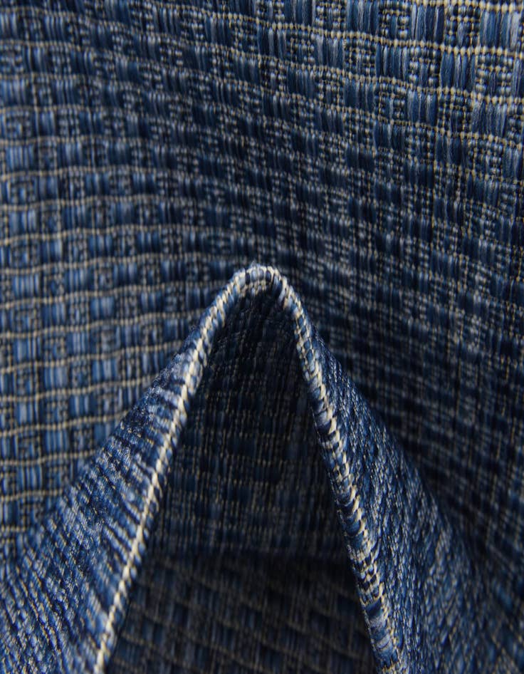 Detail image of  2' x 6'  Washable Solid Indoor / Outdoor Runner Rug