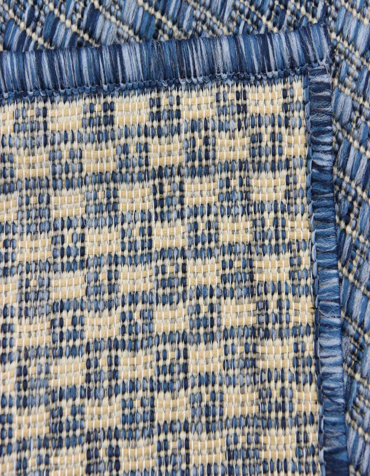 Detail image of  2' x 6'  Washable Solid Indoor / Outdoor Runner Rug