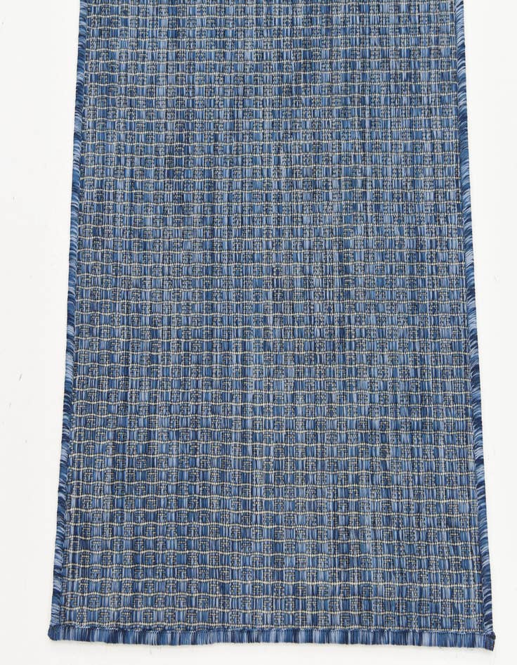 Detail image of  2' x 6'  Washable Solid Indoor / Outdoor Runner Rug