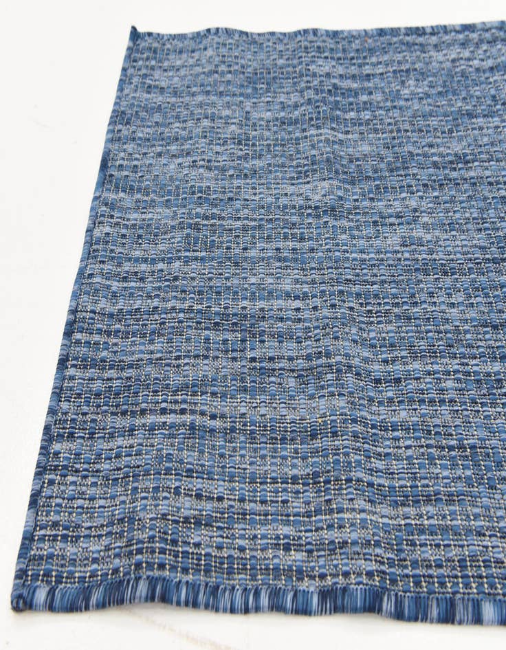 Detail image of  2' x 6'  Washable Solid Indoor / Outdoor Runner Rug