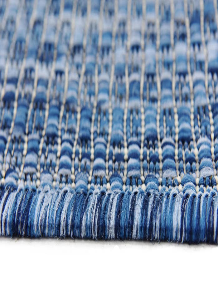 Detail image of  2' x 6'  Washable Solid Indoor / Outdoor Runner Rug
