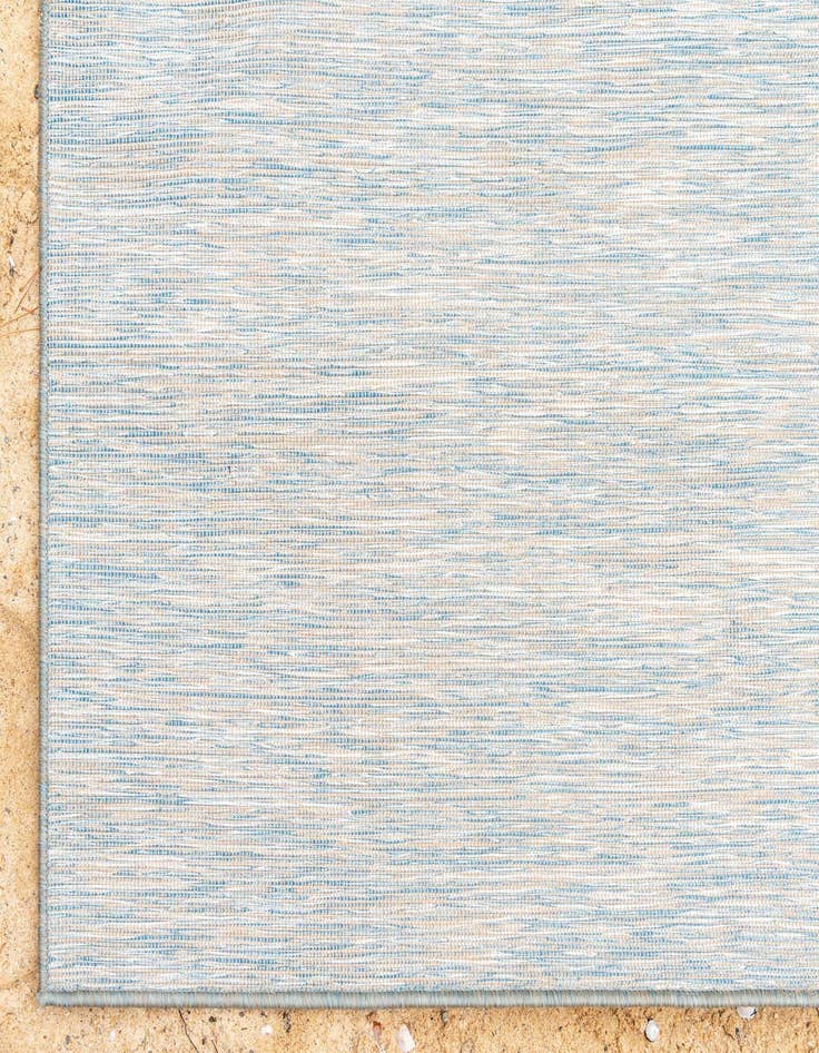 Detail image of  2' x 6'  Washable Solid Indoor / Outdoor Runner Rug