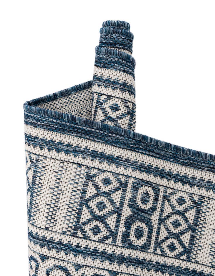 Detail image of  2' x 5' 3  Washable Traditional Indoor / Outdoor Runner Rug