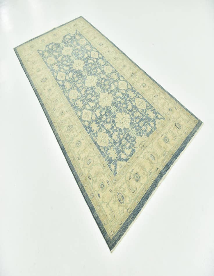 Detail image of  5' 1 x 10'  Hand Knotted Peshawar Ziegler Runner Rug