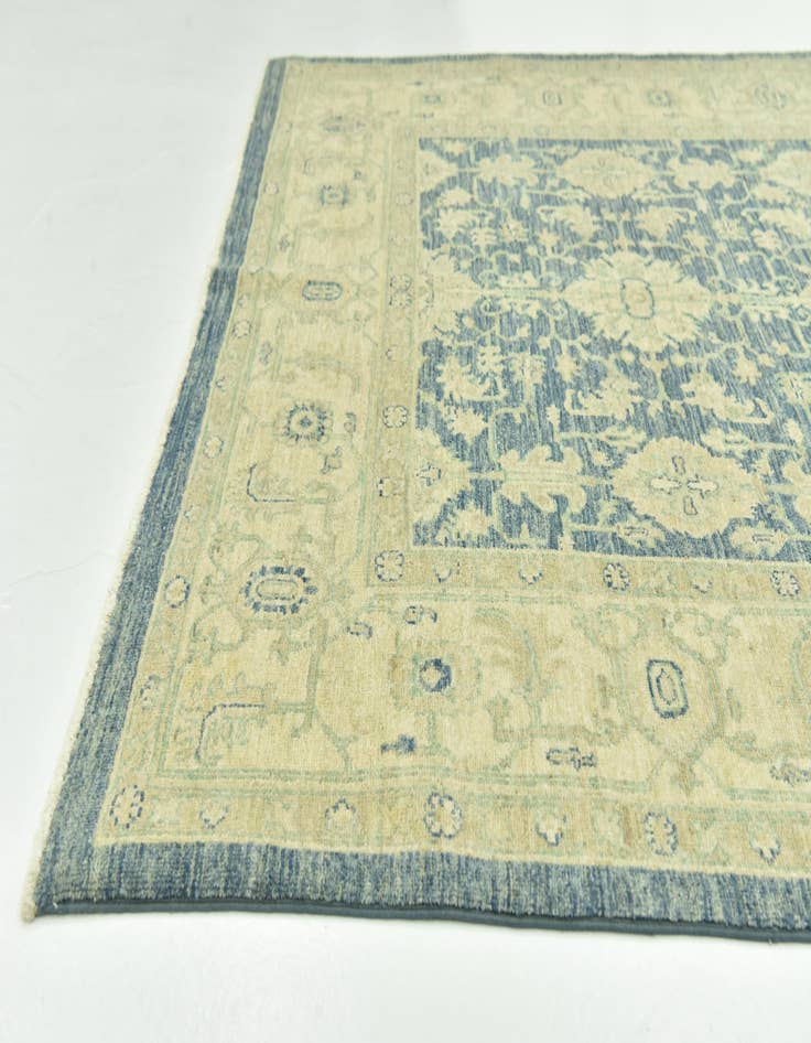 Detail image of  5' 1 x 10'  Hand Knotted Peshawar Ziegler Runner Rug