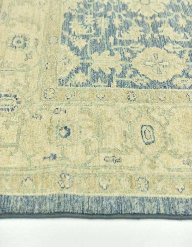 Detail image of  5' 1 x 10'  Hand Knotted Peshawar Ziegler Runner Rug