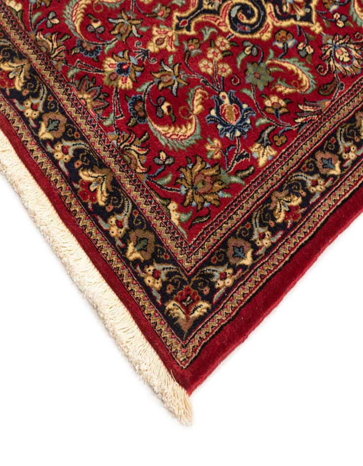 Detail image of  2' 9 x 6' 9  Hand Knotted Qom Persian Runner Rug