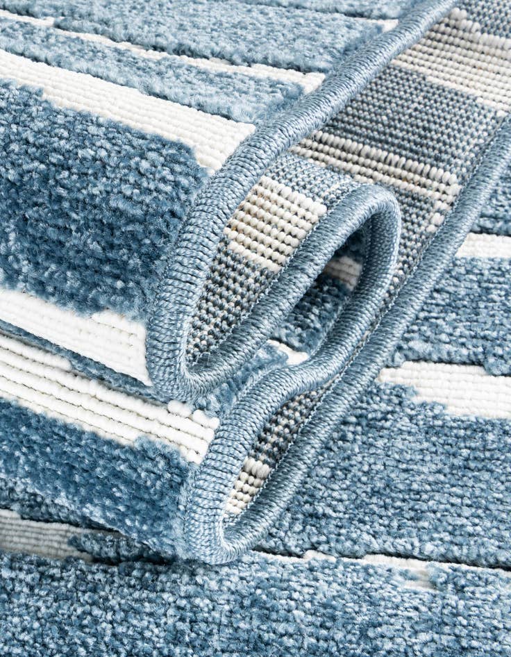 Detail image of  2' x 8'  Washable Sabrina Soto Ola Indoor / Outdoor Runner Rug