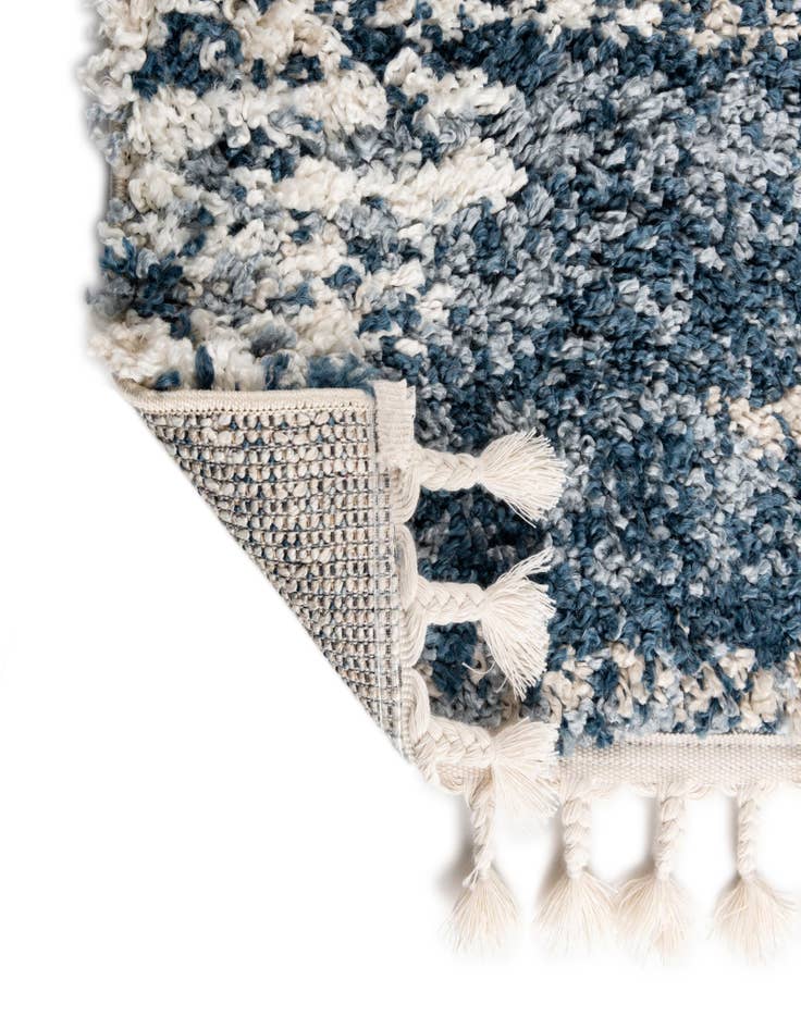 Detail image of  2' 7 x 12' Serenity Shag Runner Rug