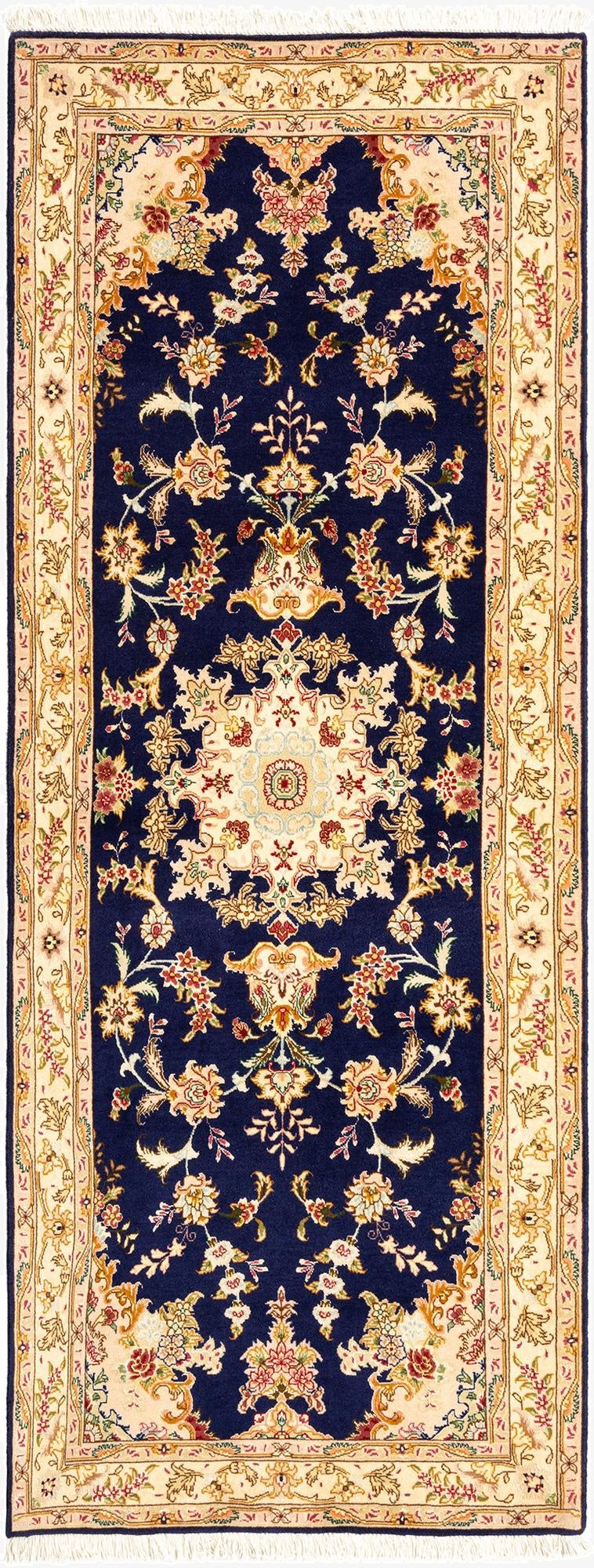  2' 8 x 7' Tabriz Runner Rug