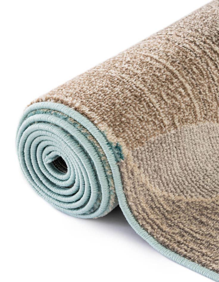 Detail image of  2' 7 x 10'  Washable Theia Runner Rug