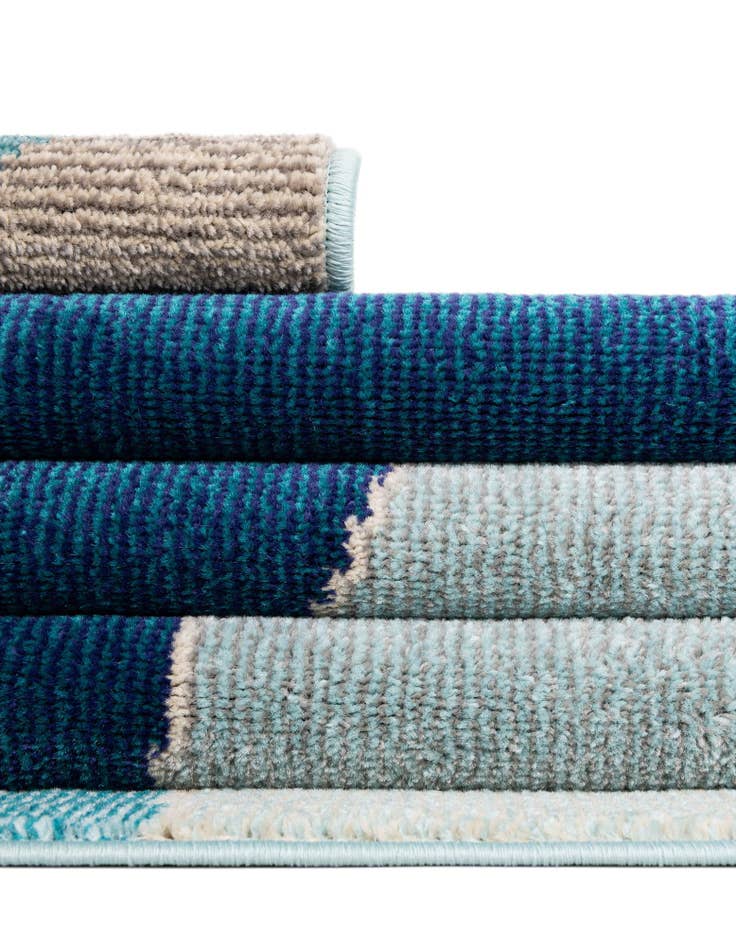 Detail image of  2' 7 x 10'  Washable Theia Runner Rug