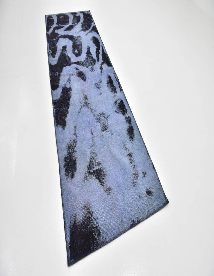 Detail image of  3' 2 x 9' 4  Hand Knotted Ultra Vintage Persian Wool Runner Rug