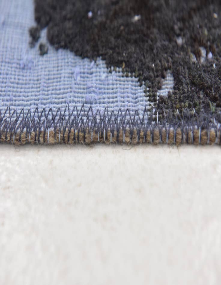 Detail image of  2' 2 x 9' 6  Hand Knotted Ultra Vintage Persian Wool Runner Rug