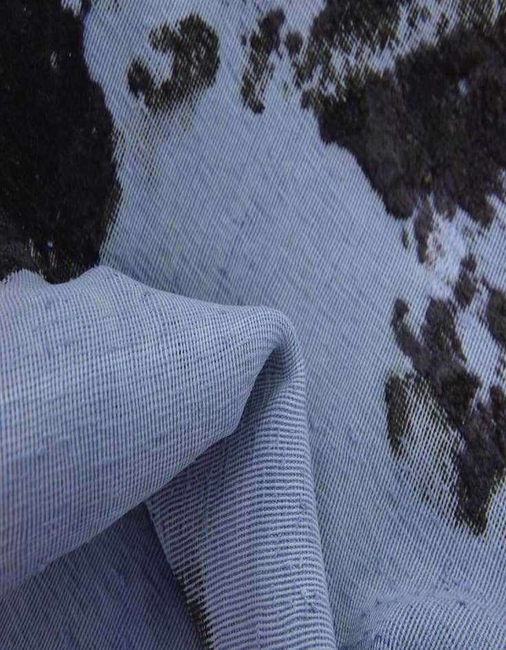 Detail image of  2' 2 x 9' 6  Hand Knotted Ultra Vintage Persian Wool Runner Rug