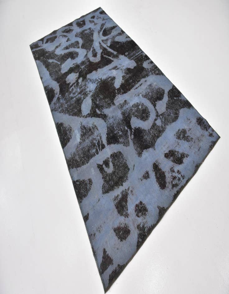 Detail image of  5' 3 x 9' 6  Hand Knotted Ultra Vintage Persian Wool Runner Rug