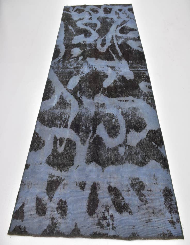 Detail image of  5' 3 x 9' 6  Hand Knotted Ultra Vintage Persian Wool Runner Rug