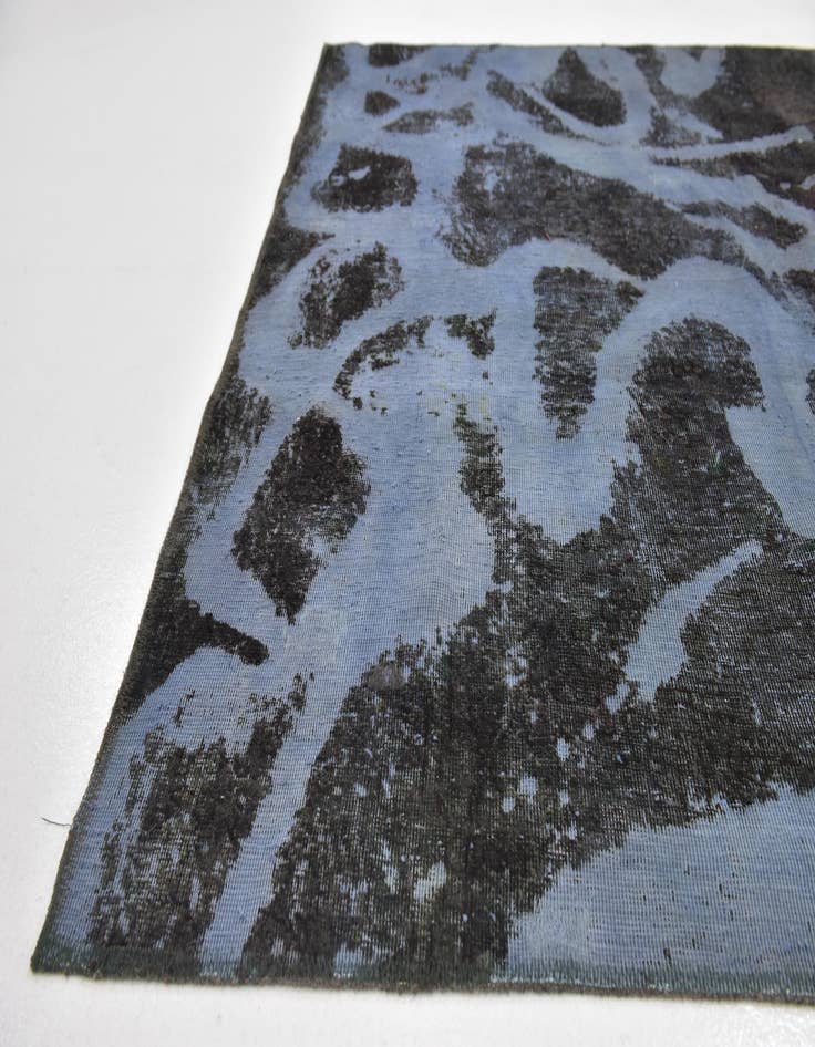 Detail image of  5' 3 x 9' 6  Hand Knotted Ultra Vintage Persian Wool Runner Rug