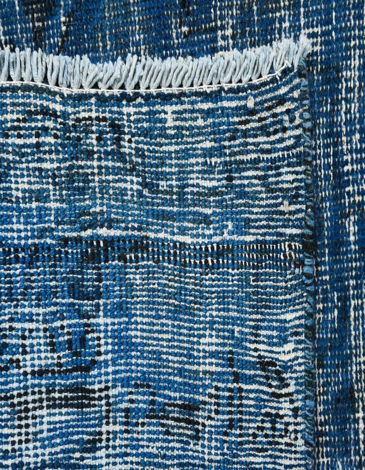 Detail image of  5' 8 x 11' 1  Hand Knotted Ultra Vintage Persian Wool Runner Rug