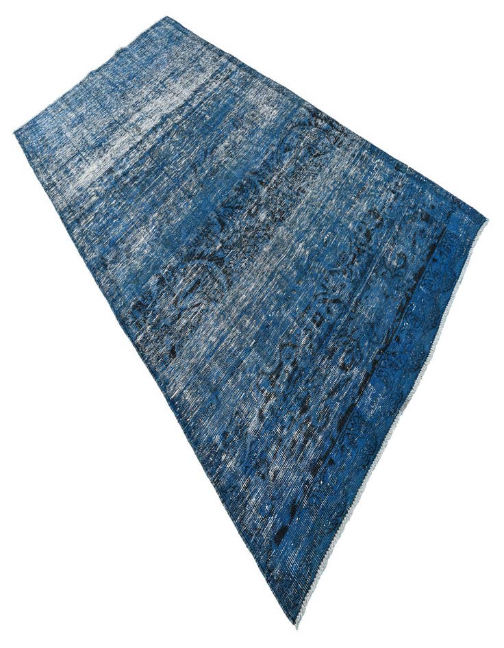 Detail image of  5' 8 x 11' 1  Hand Knotted Ultra Vintage Persian Wool Runner Rug