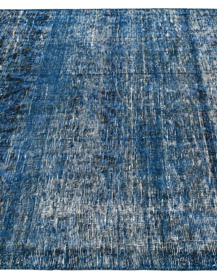 Detail image of  5' 8 x 11' 1  Hand Knotted Ultra Vintage Persian Wool Runner Rug