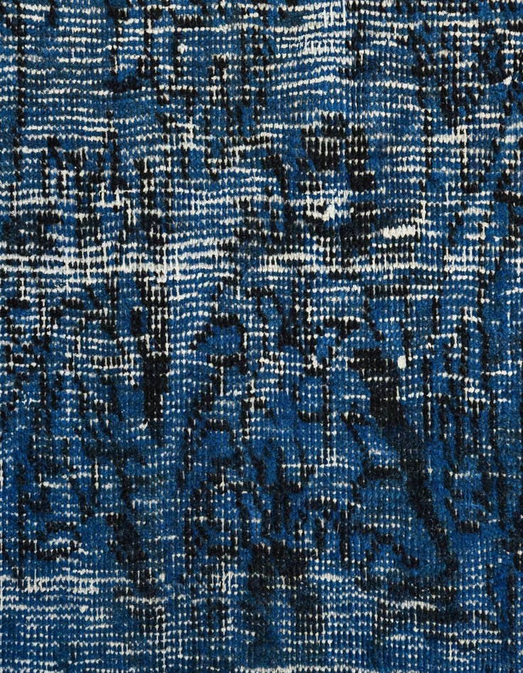 Detail image of  5' 8 x 11' 1  Hand Knotted Ultra Vintage Persian Wool Runner Rug