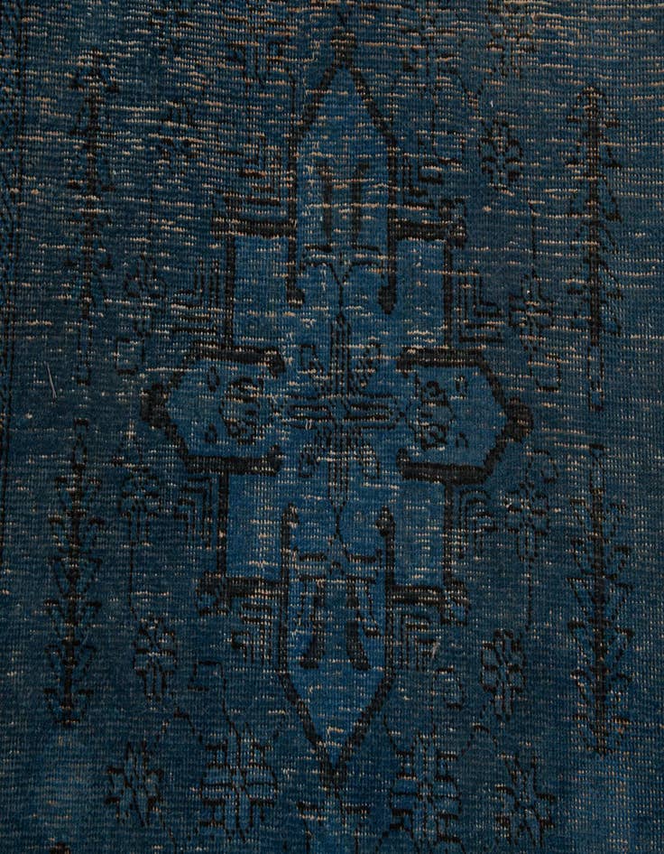 Detail image of  3' 6 x 12' 1  Hand Knotted Ultra Vintage Persian Wool Runner Rug