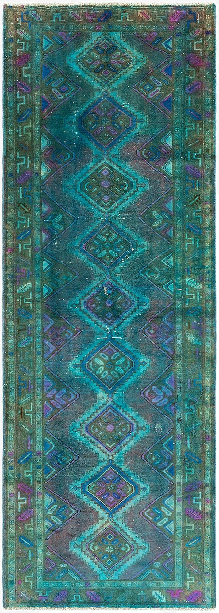  3' 7 x 10' 3 Vintage Runner Rug