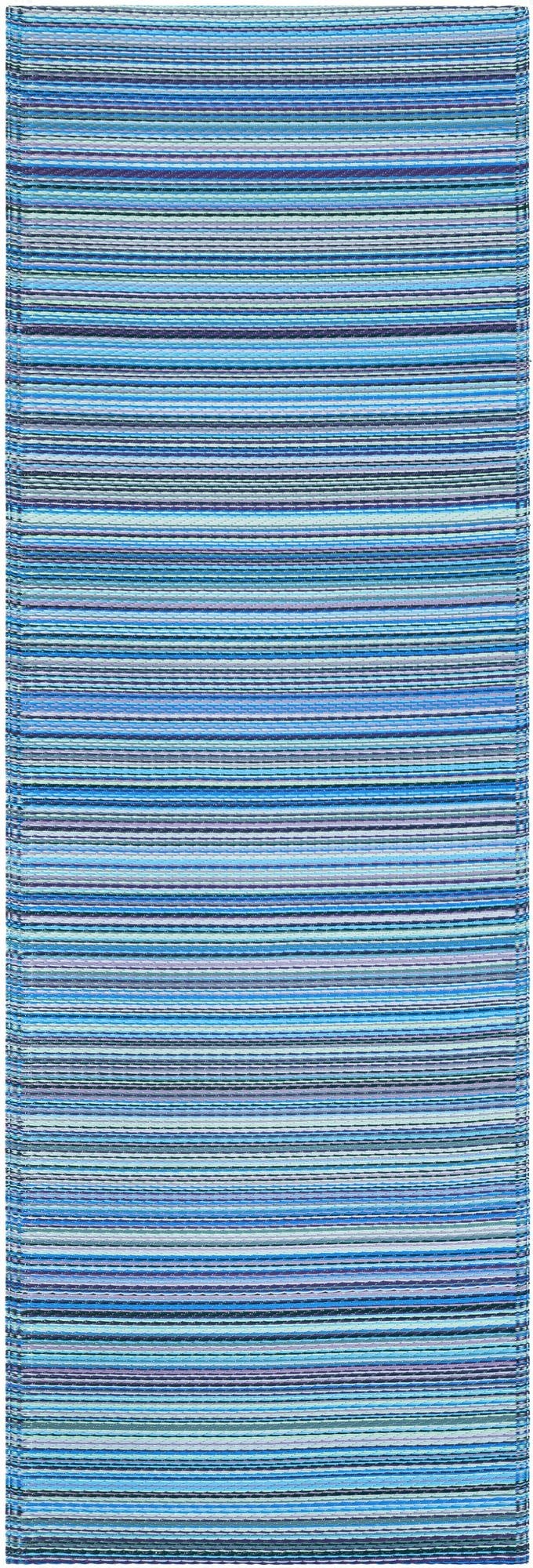  2' x 6'  Washable Vista Breeze Indoor / Outdoor Runner Rug