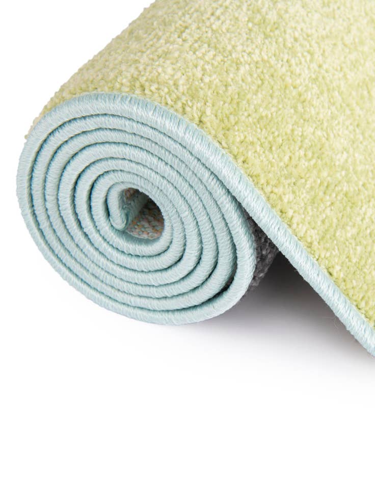 Detail image of  2' 2 x 5' 1 Giraffe Whimsy Kids Runner Rug