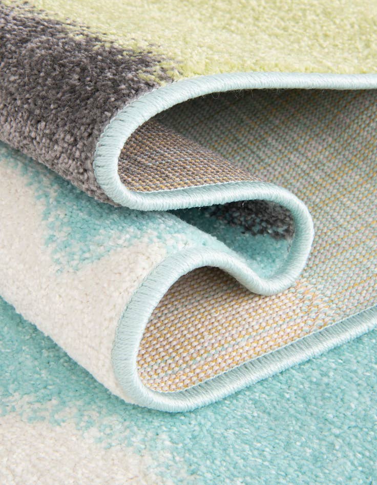 Detail image of  2' 2 x 5' 1 Giraffe Whimsy Kids Runner Rug