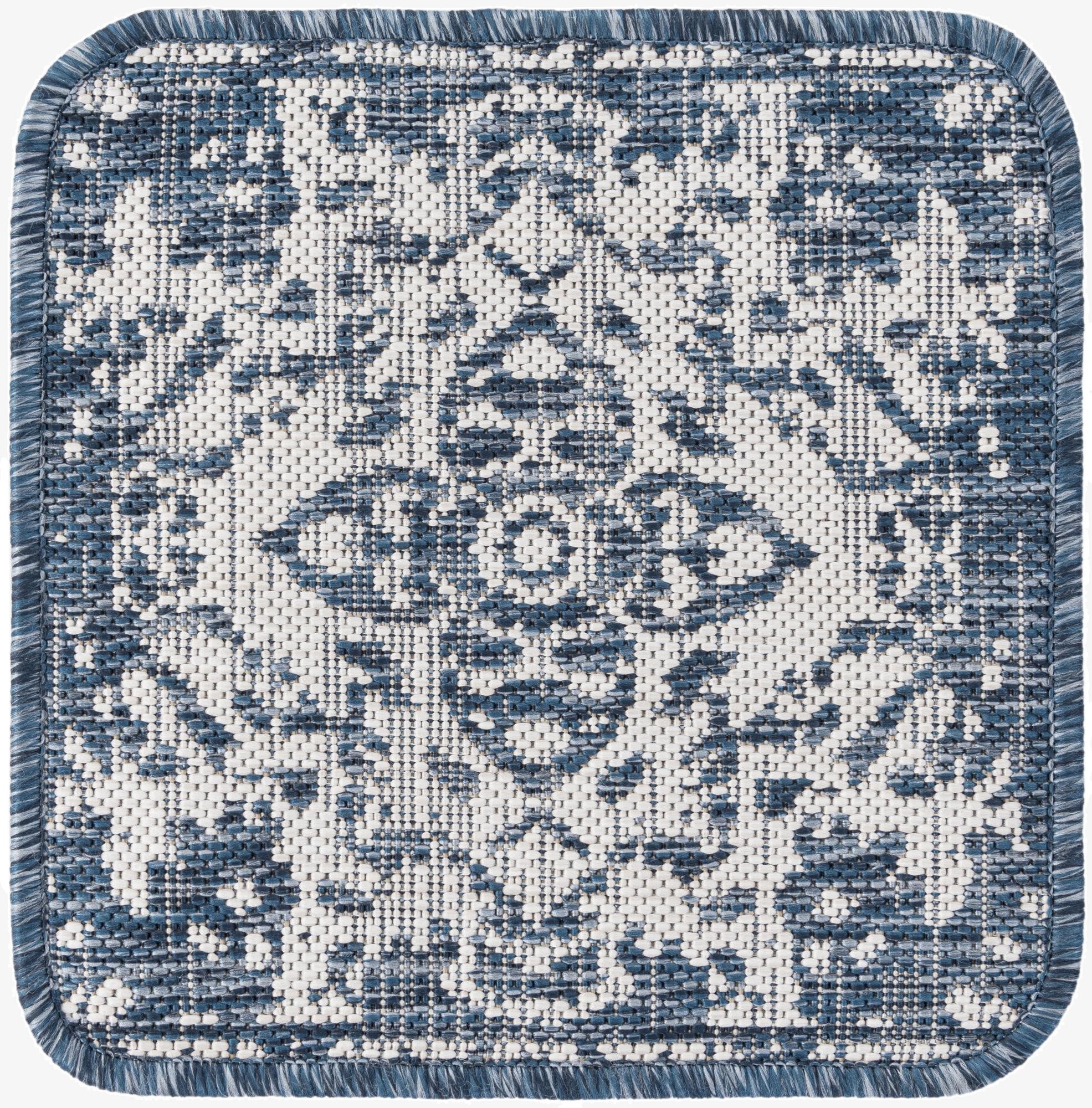  1' 4 x 1' 4  Washable Jill Zarin Dubai Indoor / Outdoor Sample Rug